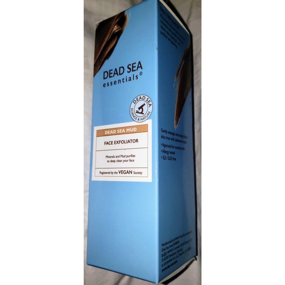 Dead Sea Essentials Clarifying Face Mask Anti-Aging All Skin Types 3.4 fl oz NEW